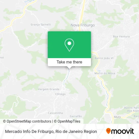 Mercado Info De Friburgo map