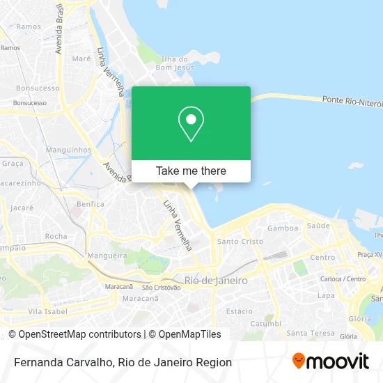 Fernanda Carvalho map
