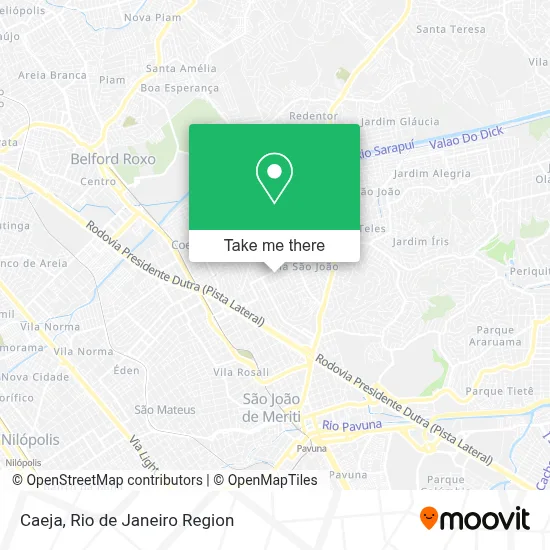 Caeja map