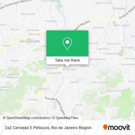 2a2 Cervejas E Petiscos map