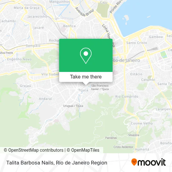 Talita Barbosa Nails map