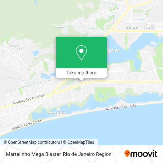 Martelinho Mega Blaster map
