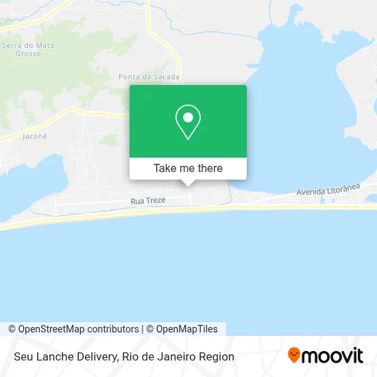 Seu Lanche Delivery map