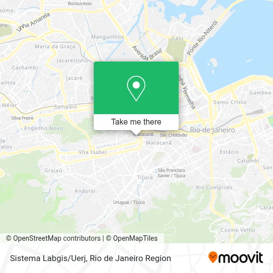 Sistema Labgis/Uerj map