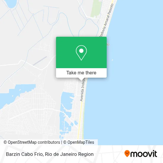 Barzin Cabo Frio map
