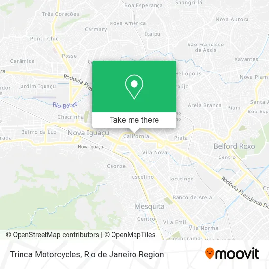 Trinca Motorcycles map