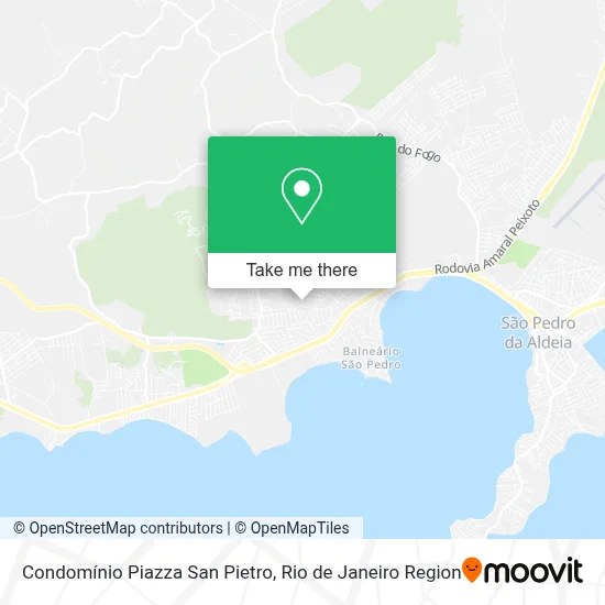 Condomínio Piazza San Pietro map