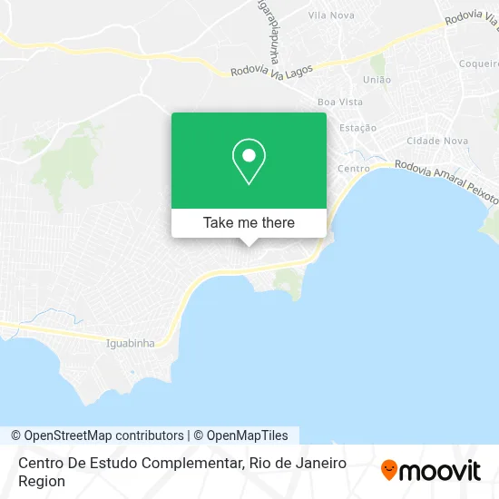 Centro De Estudo Complementar map