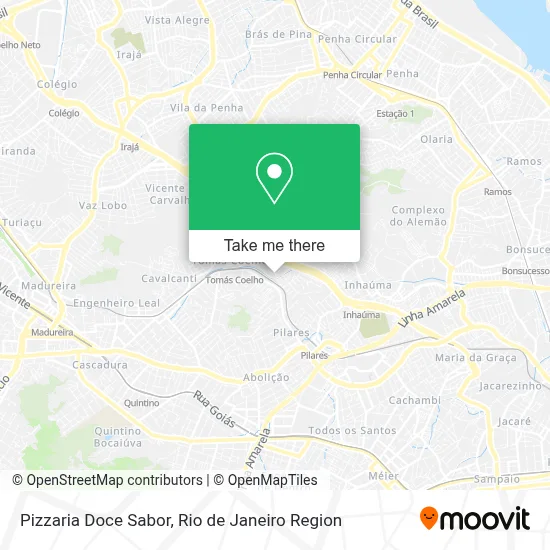 Pizzaria Doce Sabor map