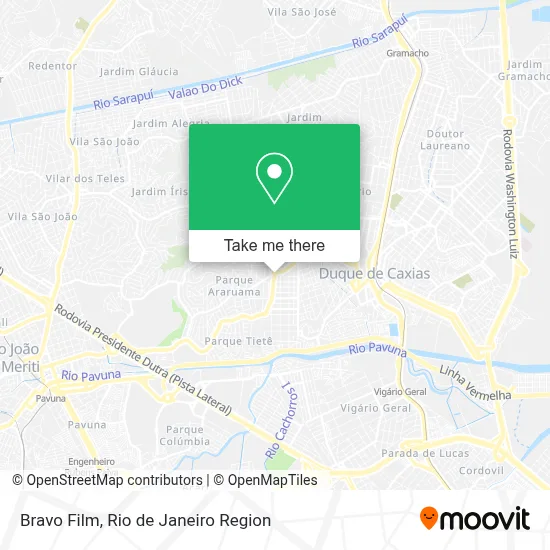 Bravo Film map
