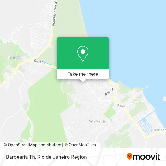 Barbearia Th map