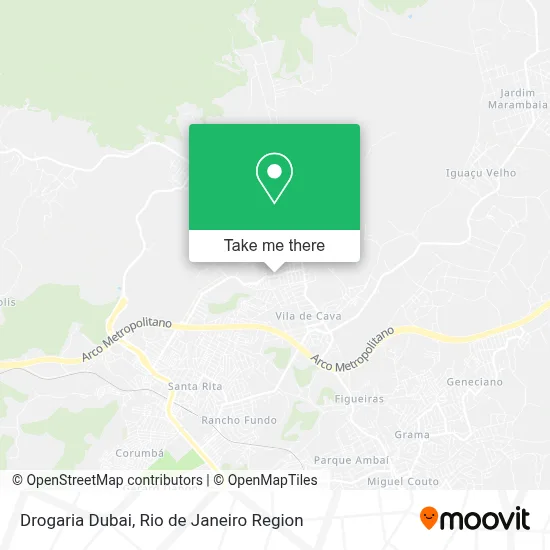 Drogaria Dubai map