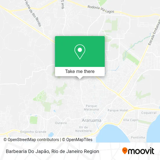 Barbearia Do Japão map