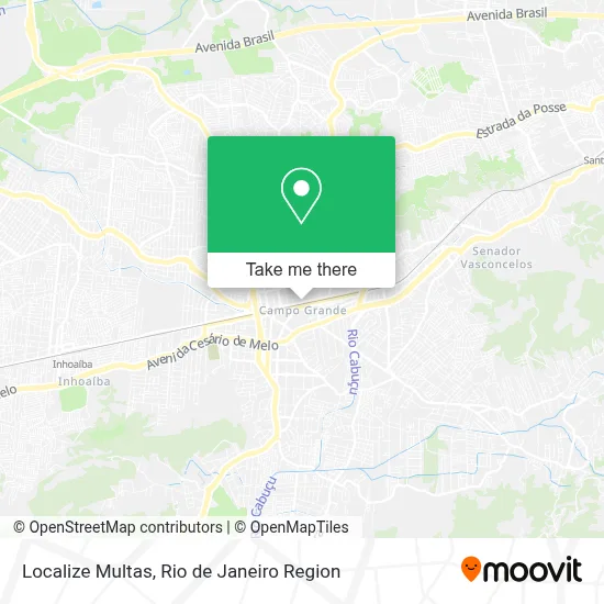 Localize Multas map