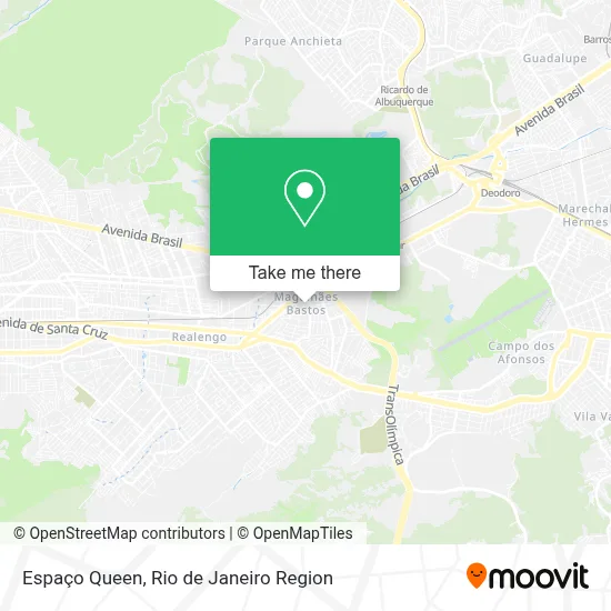 Espaço Queen map