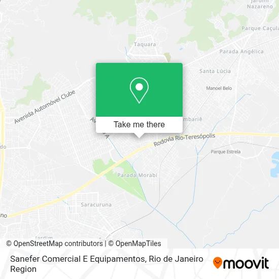 Sanefer Comercial E Equipamentos map