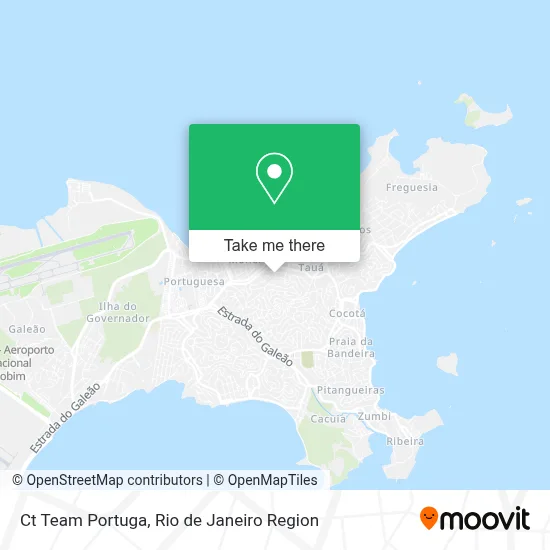 Ct Team Portuga map
