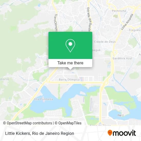Little Kickers map