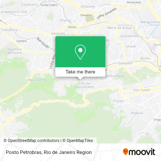 Posto Petrobras map