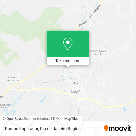 Parque Imperador map
