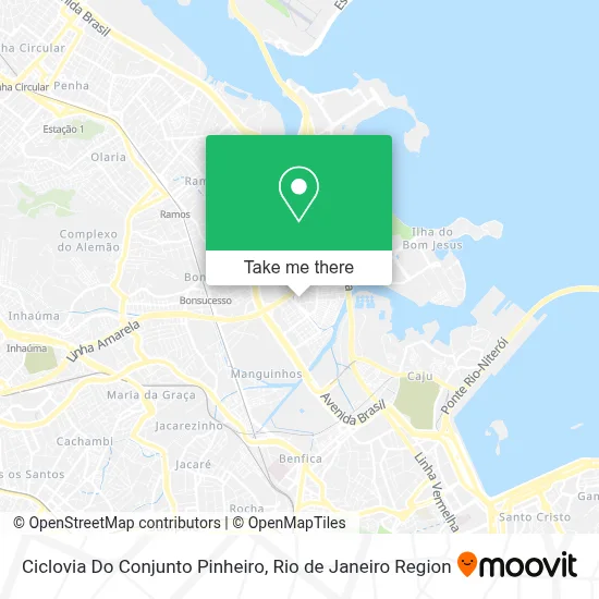 Ciclovia Do Conjunto Pinheiro map