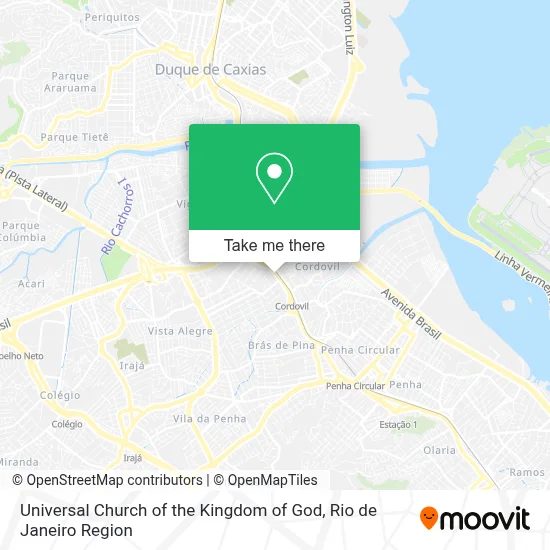 Igreja Universal Do Reino De Deus map