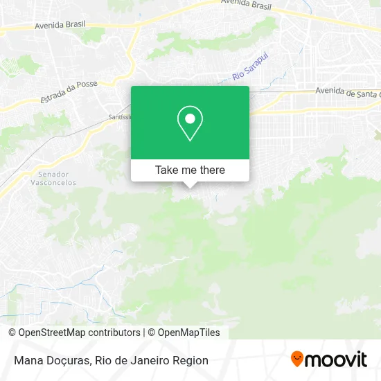 Mana Doçuras map