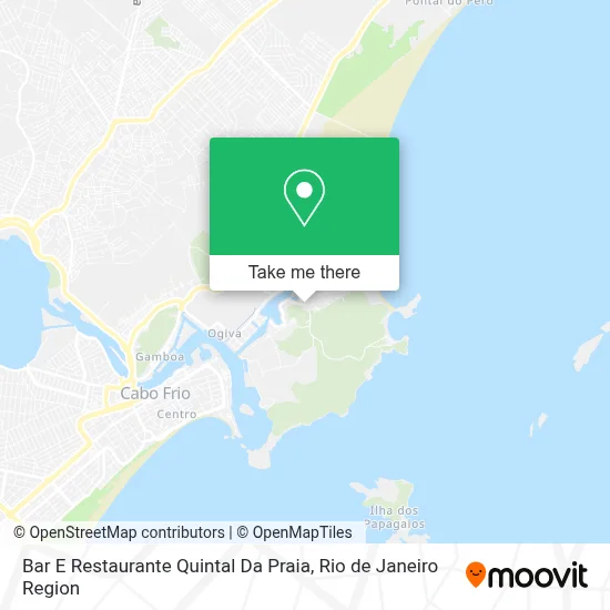 Bar E Restaurante Quintal Da Praia map