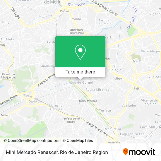 Mini Mercado Renascer map