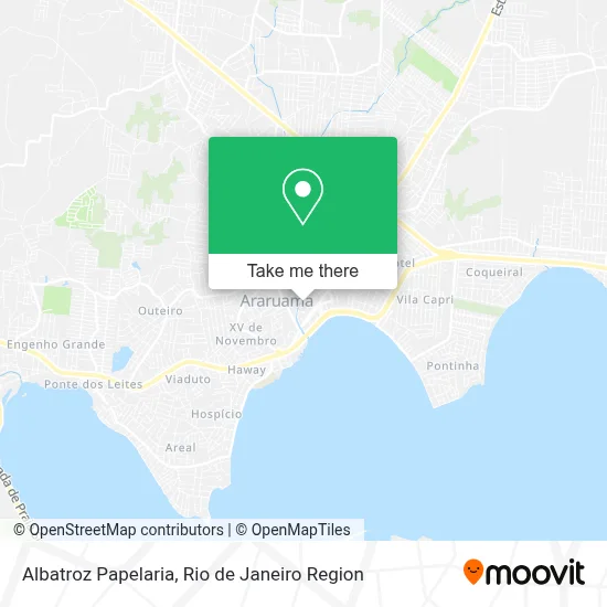 Albatroz Papelaria map