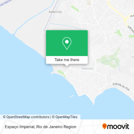 Espaço Imperial map