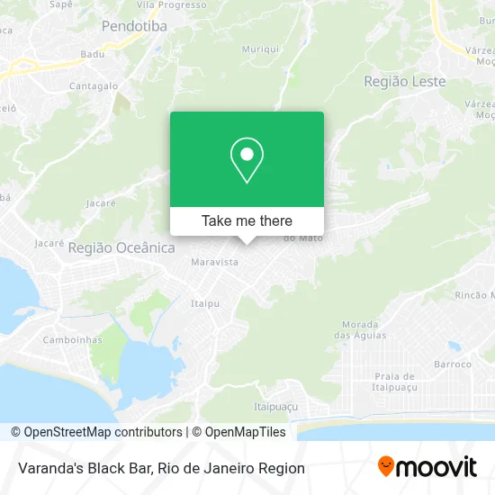 Varanda's Black Bar map