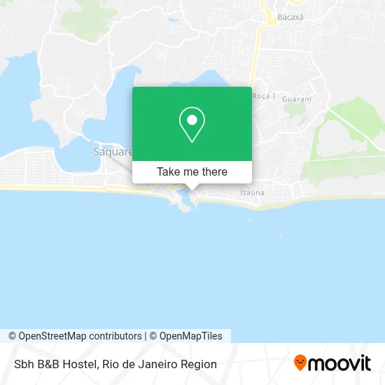 Sbh B&B Hostel map