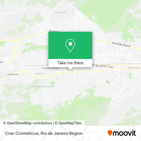 Criar Cosméticos map