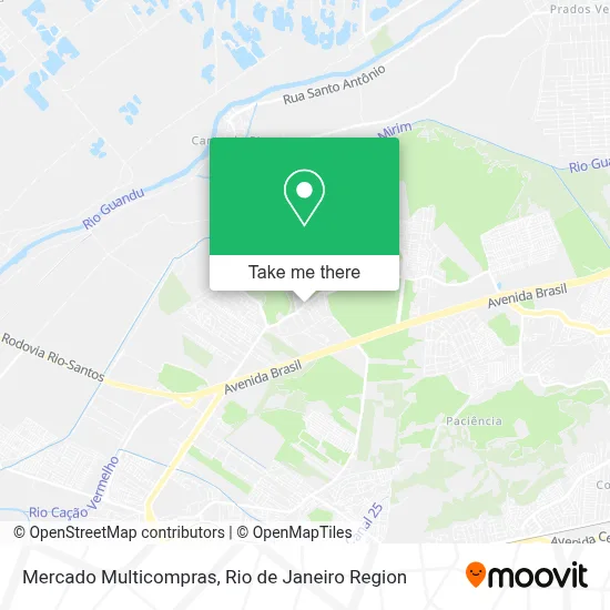 Mercado Multicompras map