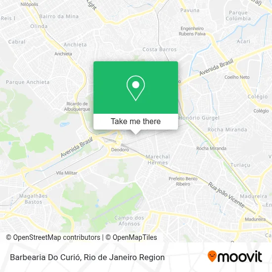 Barbearia Do Curió map