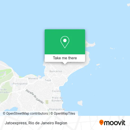 Jatoexpress map