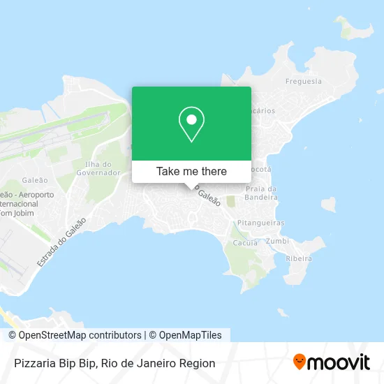 Pizzaria Bip Bip map