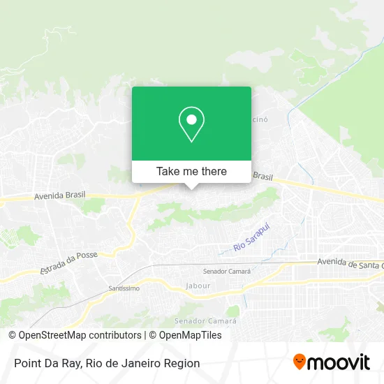 Point Da Ray map