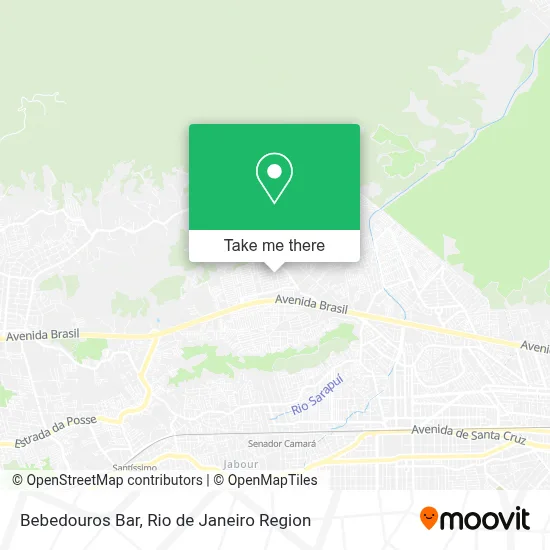 Bebedouros Bar map