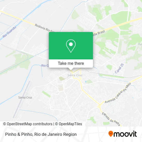 Pinho & Pinho map