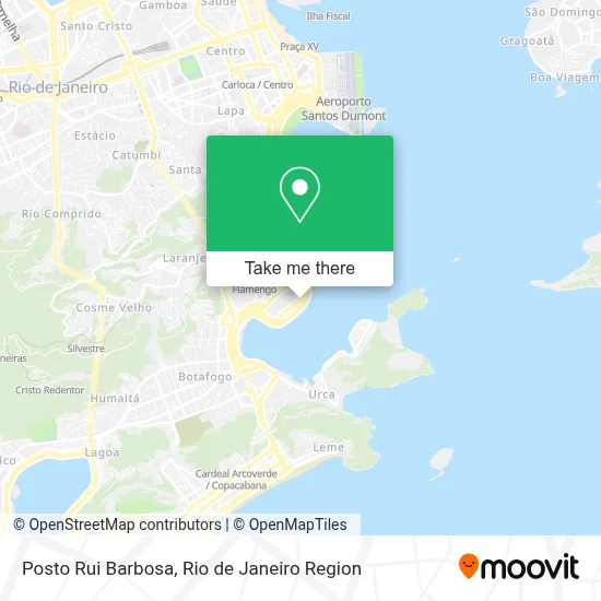 Posto Rui Barbosa map