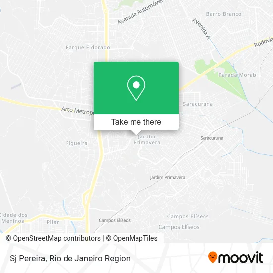 Sj Pereira map
