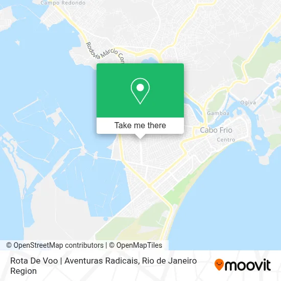 Rota De Voo | Aventuras Radicais map