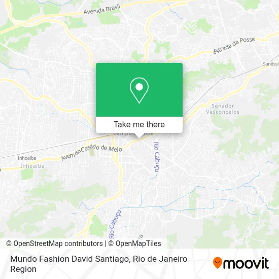 Mundo Fashion David Santiago map