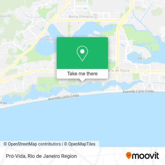 Pró-Vida map