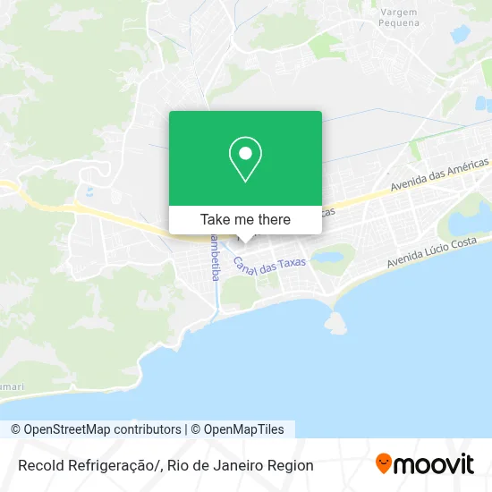 Recold Refrigeração/ map