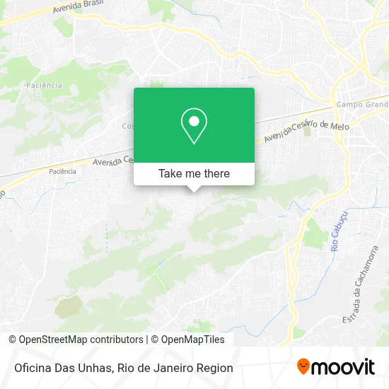 Oficina Das Unhas map