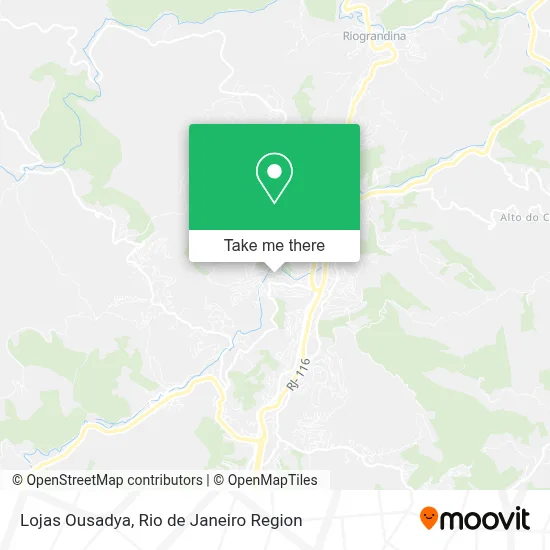 Lojas Ousadya map