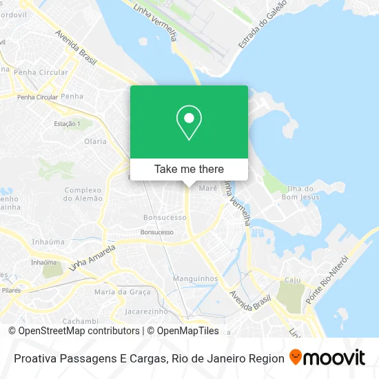 Proativa Passagens E Cargas map